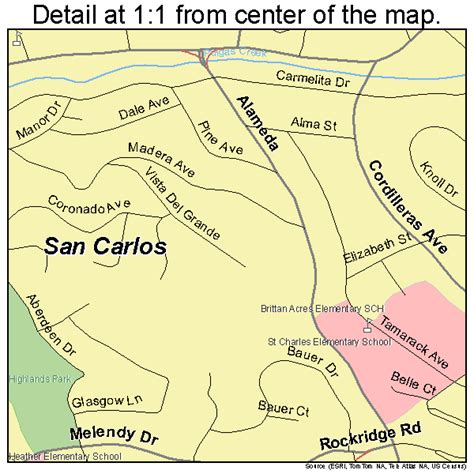 san carlos city zip code